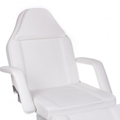 Profesionali kosmetologinė kėdė-lova 262A, baltos spalvos 1