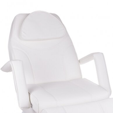 Professional electric couch-bed for beauticians BW-245, 1 motor, white color 1