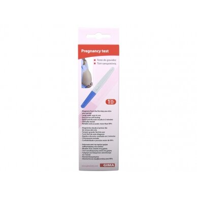 PREGNANCY TEST - self test - midstream - 1 test 3 PREGNANCY TEST - self test - midstream - 1 test 3