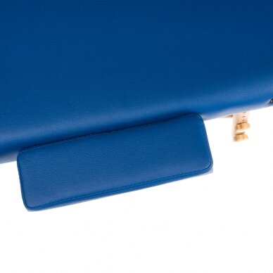 Profesionalus sulankstomas masažo stalas BS-523, mėlynos spalvos 7