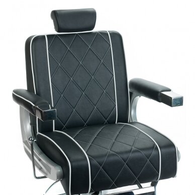 Профессиональное барберское кресло для парикмахерских и салонов красоты ODYS BH-31825M, черного цвета 1