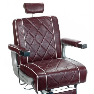 Professional barbers and beauty salons haircut chair ODYS BH-31825M, cherry color 1
