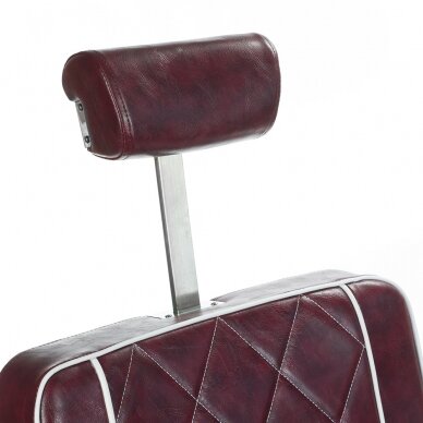 Professional barbers and beauty salons haircut chair ODYS BH-31825M, cherry color 2