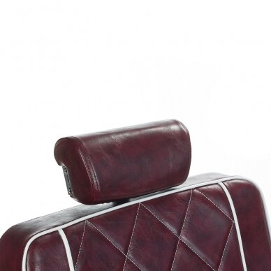 Professional barbers and beauty salons haircut chair ODYS BH-31825M, cherry color 3