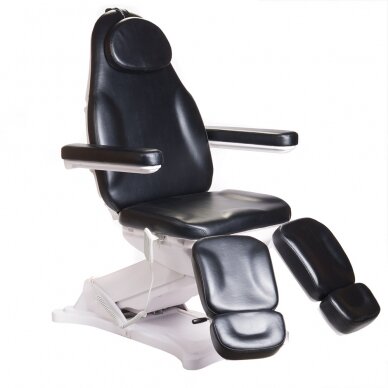 Professional electric podiatry chair for pedicure procedures MODENA PEDI BD-8294, 2 motors, black color 1