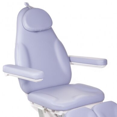 Professional electric podiatry chair for pedicure procedures MODENA PEDI BD-8294, 2 motors, lavender color 2