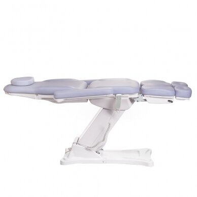 Professional electric podiatry chair for pedicure procedures MODENA PEDI BD-8294, 2 motors, lavender color 6
