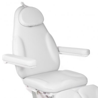 Professional electric podiatry chair for pedicure procedures MODENA PEDI BD-8294, 2 motors, white color 2