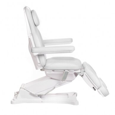 Professional electric podiatry chair for pedicure procedures MODENA PEDI BD-8294, 2 motors, white color 7