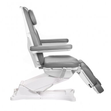 Профессиональный электрический подиатрический стул для процедур педикюра MODENA PEDI BD-8294, 2 мотора, серого цвета 1