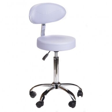 Professional master chair for beauticians and beauty salons BD-9934, violet color