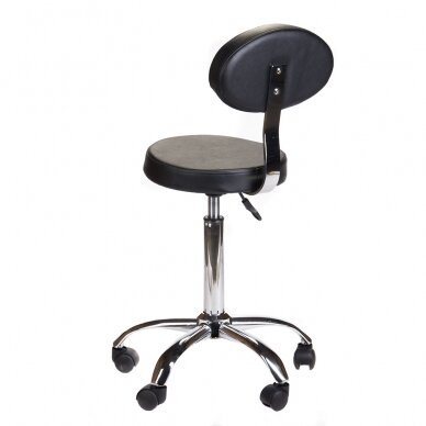 Профессиональный стул мастера для косметологов и салонов красоты BH-7289, черного цвета 3