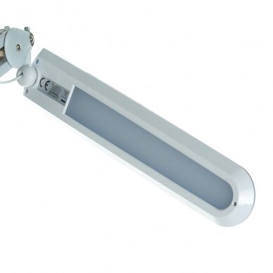 Профессиональная настольная лампа для маникюра BSL-52 LED 12W CLIP, белого цвета 2