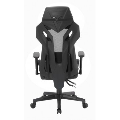 Biuro ir kompiuterinių žaidimų kėdė RACER CorpoComfort BX-5124, juodos spalvos 1