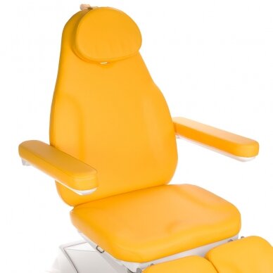 Professional electric podiatry chair for pedicure procedures MODENA PEDI BD-8294, 2 motors, honey color 2