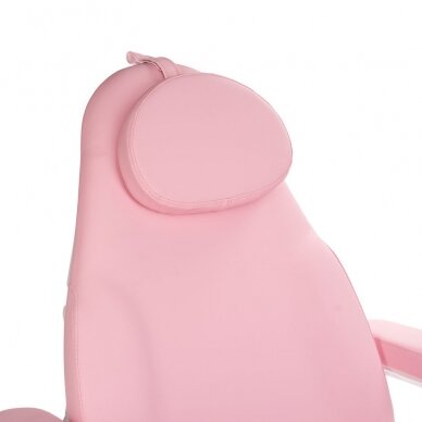 Professional electric podiatry chair for pedicure procedures MODENA PEDI BD-8294, 2 motors, pink color 3