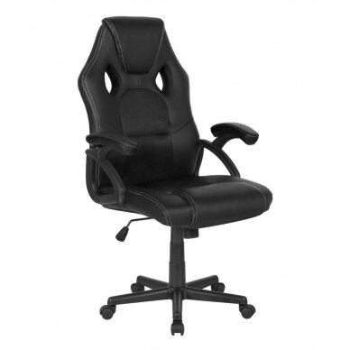 Office and computer gaming chair Racer CorpoComfort BX-2052, black color