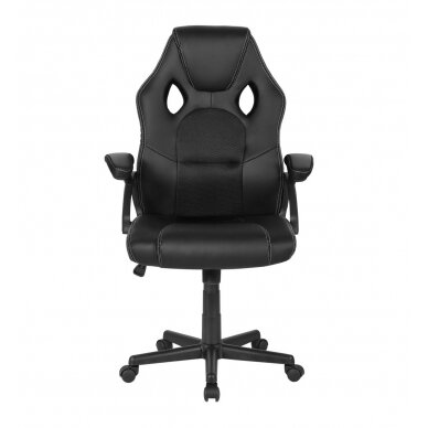 Office and computer gaming chair Racer CorpoComfort BX-2052, black color 1