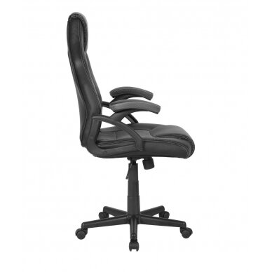 Офисное и компьютерное игровое кресло Racer CorpoComfort BX-2052, черный-серый цвета 2