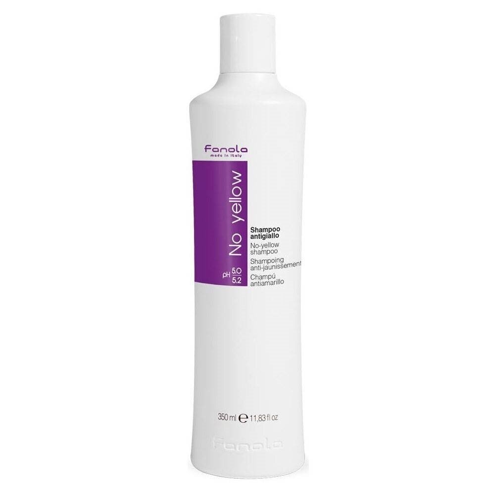 FANOLA NO YELLOW yellow shades neutralizing shampoo for fair hair 3 FANOLA NO YELLOW yellow shades neutralizing shampoo for fair hair 3