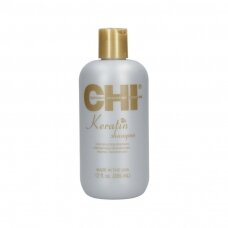 CHI KERATIN atstatomasis plaukų šampūnas, 355 ml.