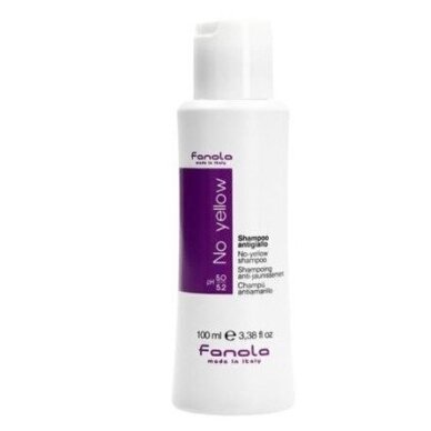 FANOLA NO YELLOW yellow shades neutralizing shampoo for fair hair 1