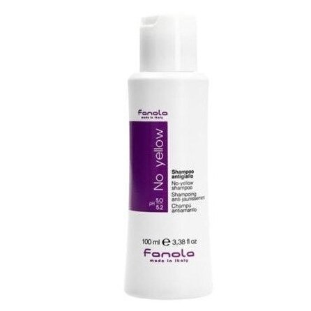 FANOLA NO YELLOW yellow shades neutralizing shampoo for fair hair 1 FANOLA NO YELLOW yellow shades neutralizing shampoo for fair hair 1