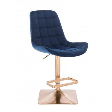 Профессиональное кресло для визажистов HR590KW, голубой пергамент