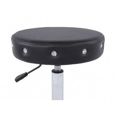 Professional beauty salons and beauticians stool HC1102CN, black eco leather 3