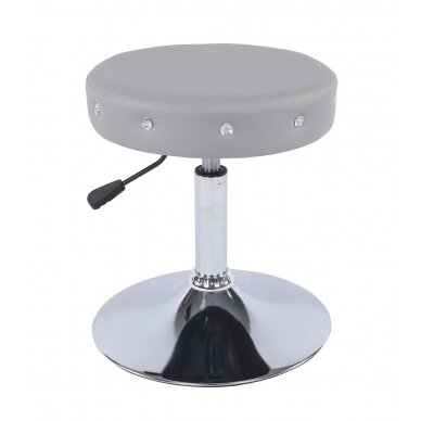 Professional beauty salons and beauticians stool HC1102CN, grey eco leather 2