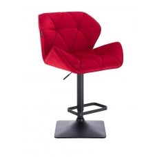 Профессиональное кресло для макияжа для салонов красоты HR111KW, красный бархат