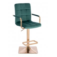 Профессиональное кресло для визажистов HC1015WP, зеленая доблесть