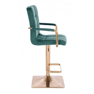Профессиональное кресло для визажистов HC1015WP, зеленая доблесть 3