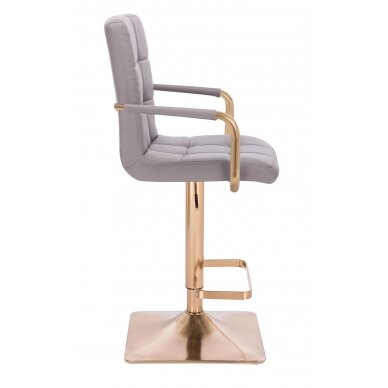 Профессиональное кресло для визажистов HC1015WP, серого цвета 3