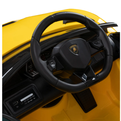 Профессиональное детское кресло для парикмахеров GABBIANO LAMBORGHINI, желтое 1 Профессиональное детское кресло для парикмахеров GABBIANO LAMBORGHINI, желтое 1