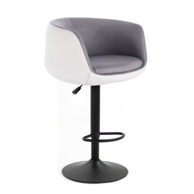 Профессиональное кресло для макияжа для салонов красоты HC333W, цвет серый