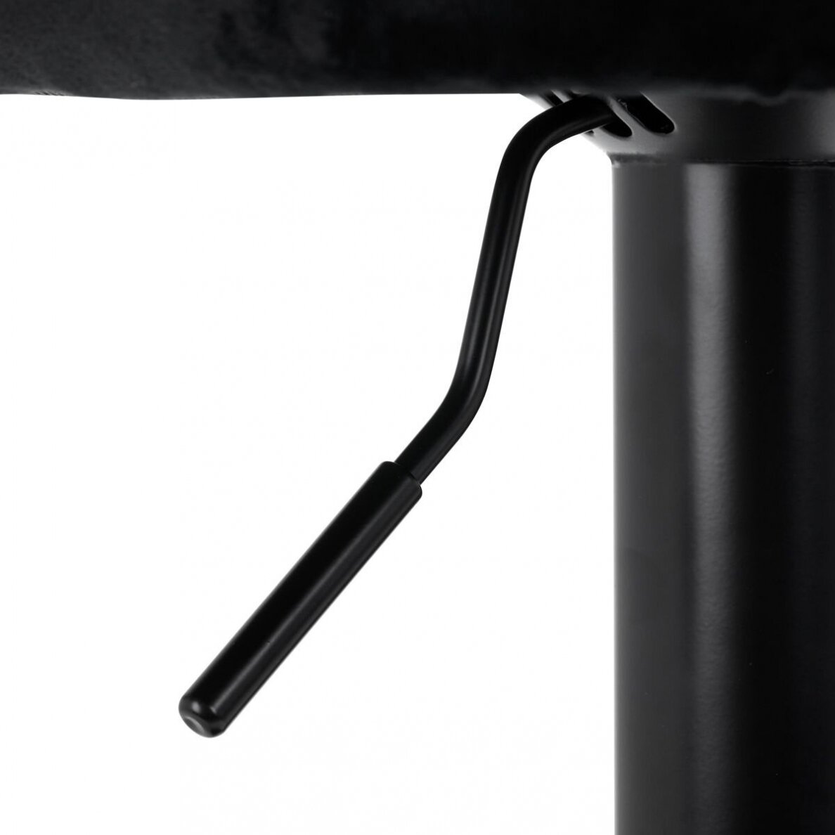 4Rico professional makeup chair for beauty salons QS-B801, black velvet 7 4Rico professional makeup chair for beauty salons QS-B801, black velvet 7