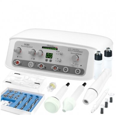ELEGANTE RED LINE 1897 professional 5-function cosmetic microdermabrasion machine with spray