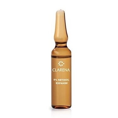 CLARENA 5% RETINOL EXPANSE serum for acne-prone skin, 5 x 3 ml CLARENA 5% RETINOL EXPANSE serum for acne-prone skin, 5 x 3 ml