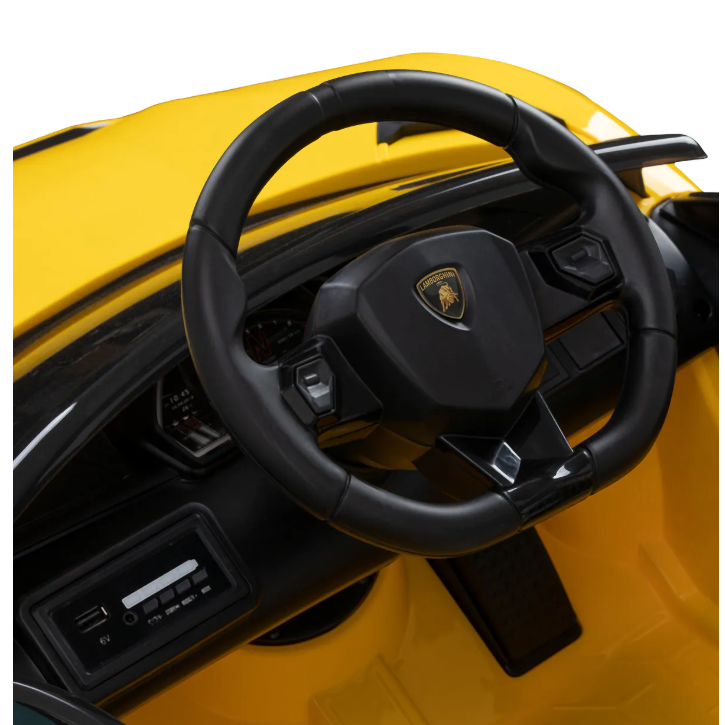 Профессиональное детское кресло для парикмахеров GABBIANO LAMBORGHINI, желтое 1