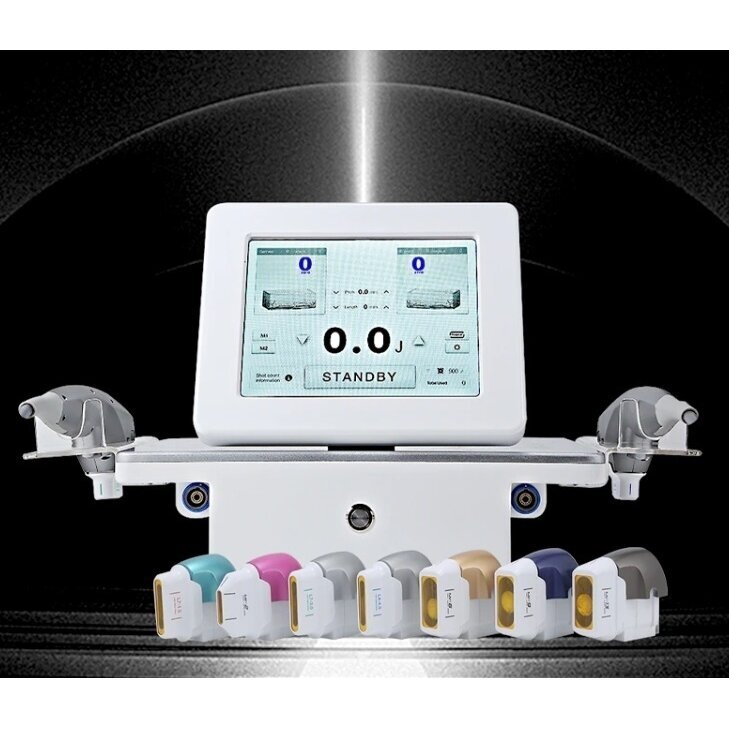 7D HIFU focused ultrasound machine for face and body + 7 cartridges (20,000 shots each) 7D HIFU focused ultrasound machine for face and body + 7 cartridges (20,000 shots each)