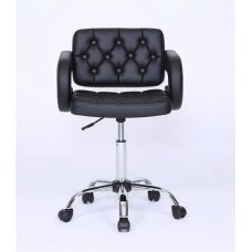 Meistro kedė su ratukais HC8403K, juodos spalvos