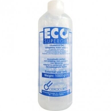 Ultrasound gel for USG procedures 1 l., transparent Ultrasound gel for USG procedures 1 l., transparent