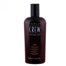 American Crew 3-IN-1 šampūnas/kondicionierius/kūno prausiklis vyrams, 250 ml.
