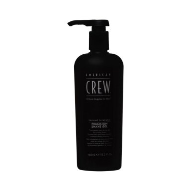 AMERICAN CREW PRECISION SHAVE GEL Гель для бритья, прозрачный, для точного бритья, 450 мл.