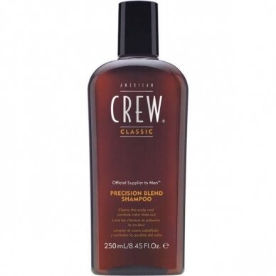 AMERICAN CREW PRECISION BLEND SHAMPOO šampūnas tausojantis plaukų spalvą, 250 ml