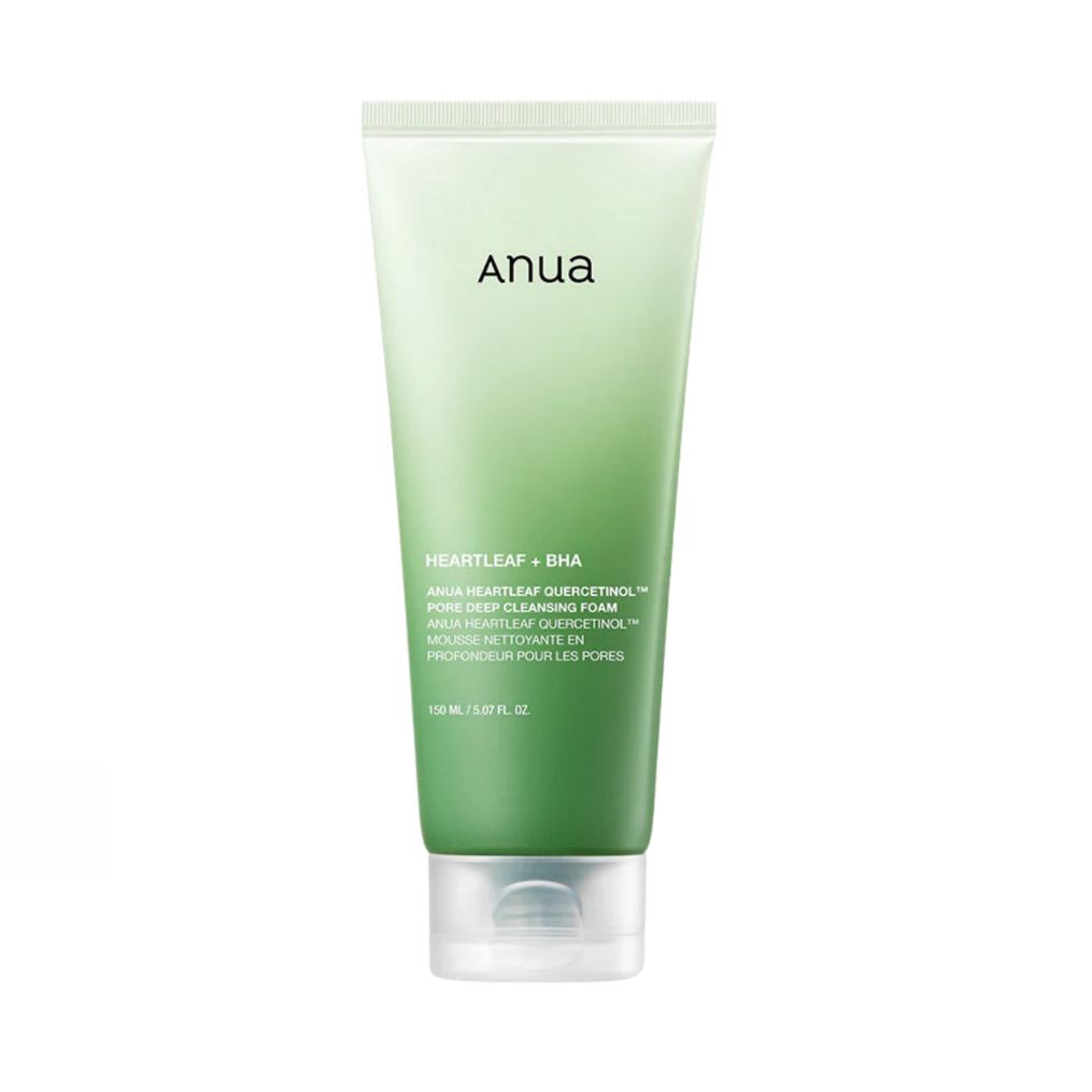 ANUA HEARTLEAF pore deep cleansing foam with hyaluronic acid, 150 ml ANUA HEARTLEAF pore deep cleansing foam with hyaluronic acid, 150 ml