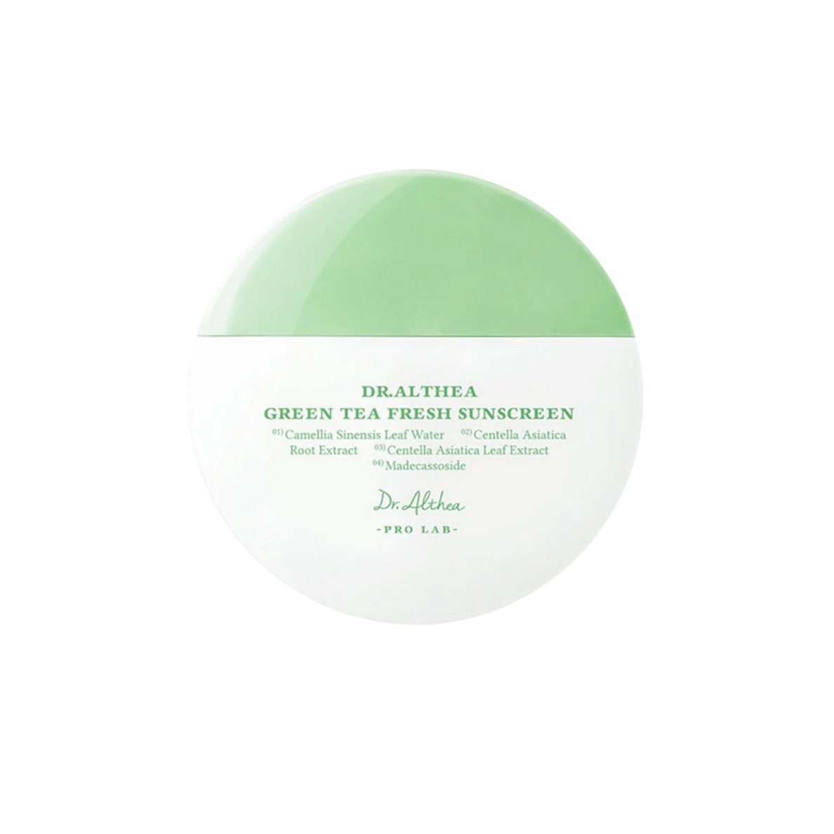 DR.ALTHEA GREEN TEA FRESH sunscreen, 45 ml