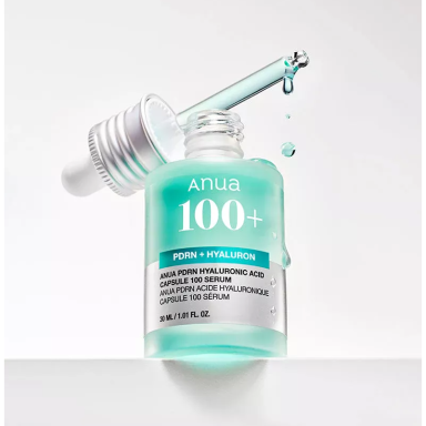 ANUA PDRN HYALURONIC ACID CAPSULE 100 SERUM light moisturizing facial serum enriched with PDRN, 30 ml ANUA PDRN HYALURONIC ACID CAPSULE 100 SERUM light moisturizing facial serum enriched with PDRN, 30 ml