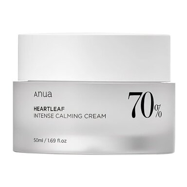 ANUA HEARTLEAF 70% intensyviai raminamasis kremas, 50 ml ANUA HEARTLEAF 70% intensyviai raminamasis kremas, 50 ml